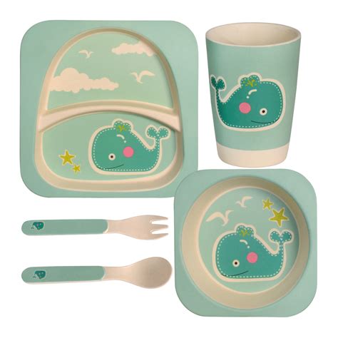 Buy Kids Dinner Set: Eco-Friendly Baby Tableware – PolkaTots.in
