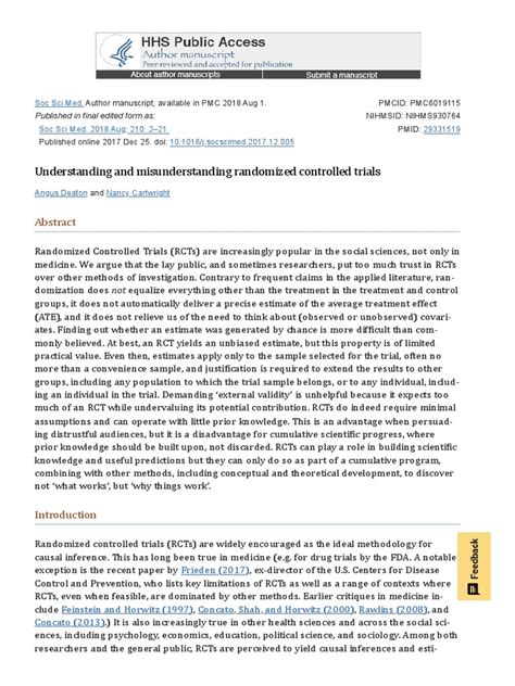 Understanding Randomised Controlled Trials 的图像结果