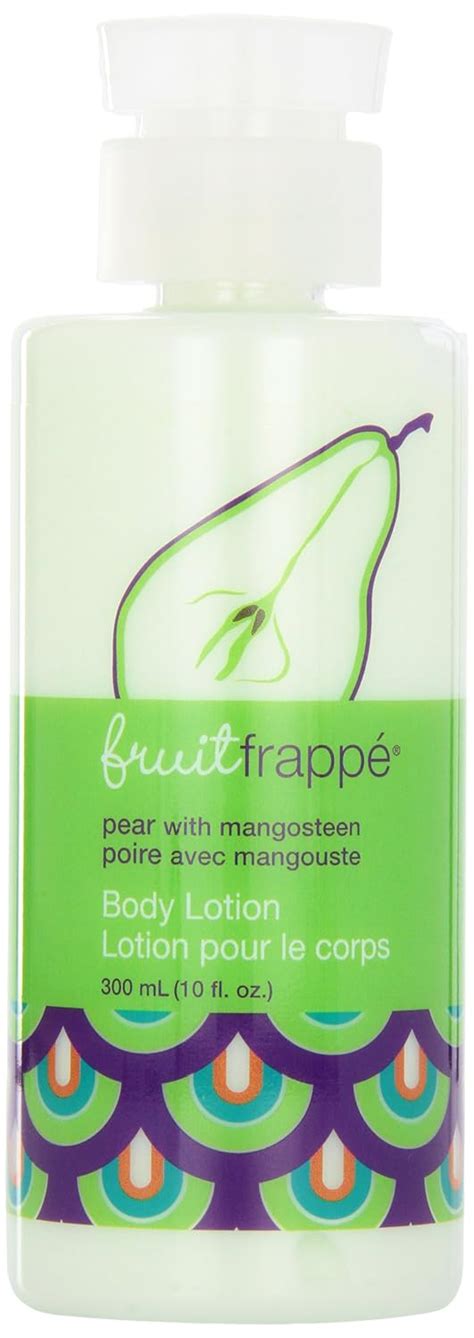 Upper Canada Soap Fruit Frappe Body Lotion, Pear with Mangosteen, 10 ...