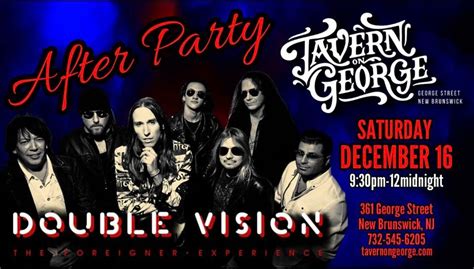 Double Vision - The Foreigner Experience - AFTER PARTY @ Tavern on ...