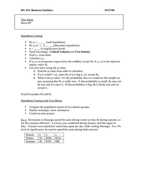 Image result for Sample Questions On Hypothesis Testing