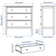 GULLABERG chest of 3 drawers, yellow, 99x48x100 cm (39x187/8x393/8") - IKEA