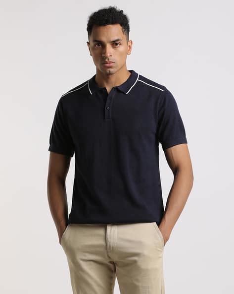 Regular Fit Cotton Polo T-Shirt - Price History
