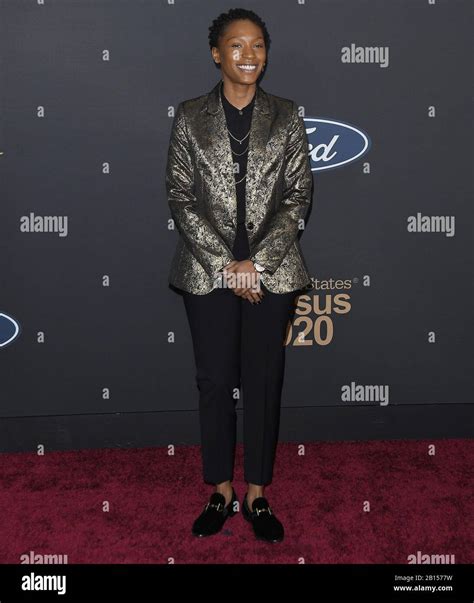 Los Angeles, USA. 22nd Feb, 2020. Jonica “Jojo” T. Gibbs arrives at the ...