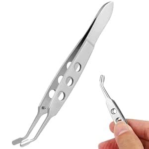 POPETPOP Meibomian Gland Expressor Tweezers- Stainless Steel Arita ...