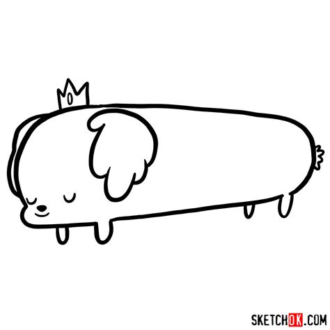 How to Draw Hot Dog Princess from Adventure Time