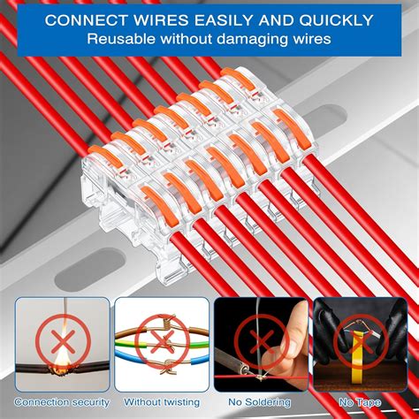 Buy DIN Rail Terminal Blocks Kit Transparent Aluminum Guide Rail ...