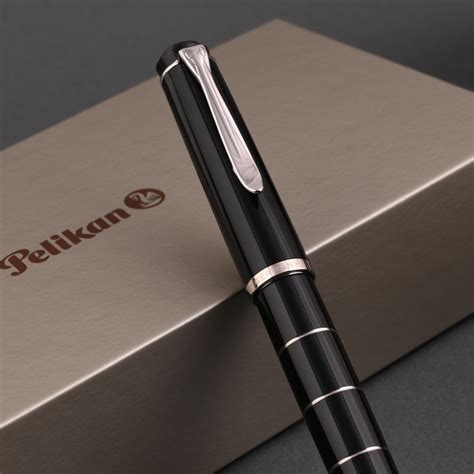 Pelikan M215 Black Rings Fountain Pen | Buy Online at Makoba | Pelikan