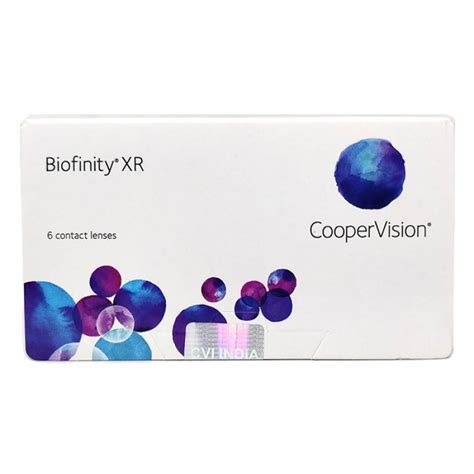 Buy CooperVision Biofinity XR Contact Lenses Online - Comfort and Clarity