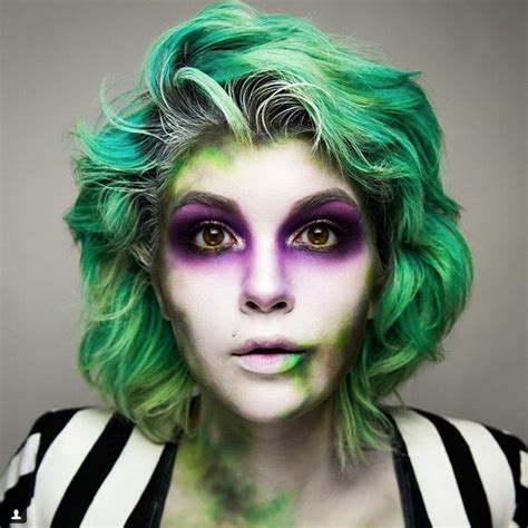 beetlejuice makeup step by step