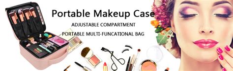 INOVERA (LABEL) Faux Leather Makeup Organizer Bag for Women, Girls ...