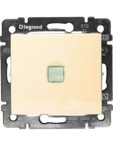 Выключатель с подсветкой 10А Legrand Valena слоновая кость 774310 от ...