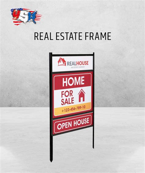 Real Estate Frame - USA Printing & Signs