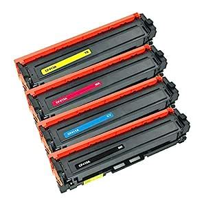 We Tech Cf410A, Cf411A, Cf412A, Cf413A Toner Cartridge Compatible with ...