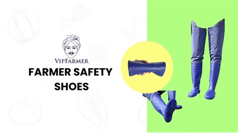 Watch VIPFARMER | Farmer Safety Shoes | Paddy Shoes | Agriculture on ...