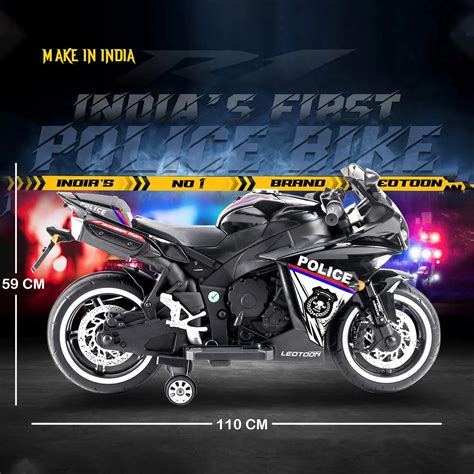 Explore Endless Adventures with our Police Electric Motor Bike for Kids ...