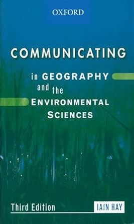 Buy Communicating in Geography and the Environmental Sciences Book ...