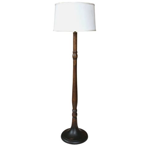 Large Turned Wood Floor Lamp at 1stDibs | turned floor lamp, turned ...