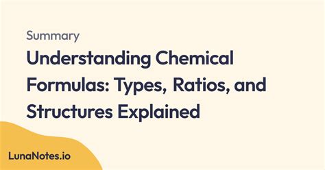 Image result for Chemical Formulas Explained