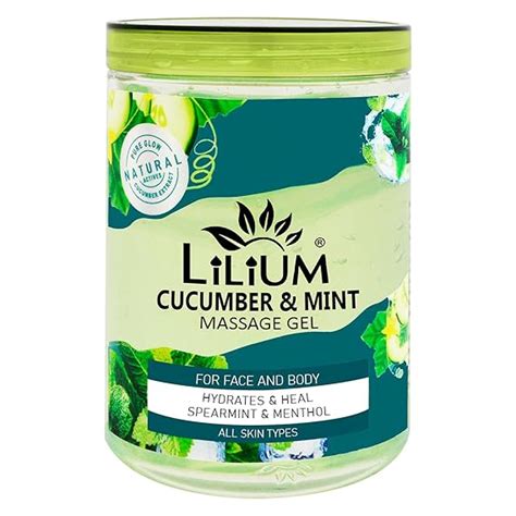 Buy Lilium Refresh & Revitalize Massage Gel Cucumber & Mint 500ml ...