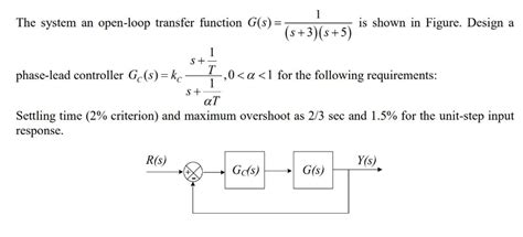 Image result for Transfer Function of Open Loop System