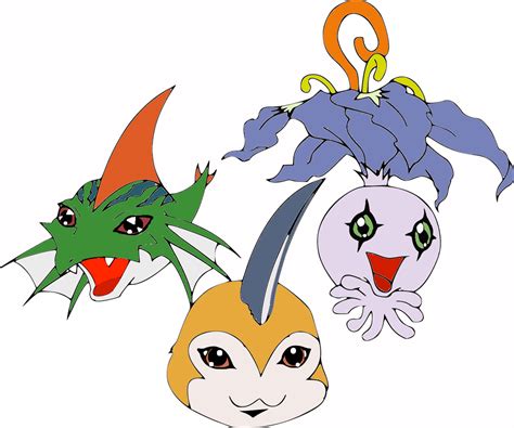 Tsunomon, Yokomon, and BetaPukamon by mlacrone92 on DeviantArt