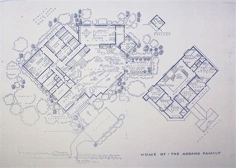 Addams Family House Floor Plan