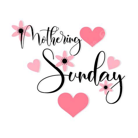 Happy Mothering Sunday Beautiful, Vector, 14 March, Design PNG and ...