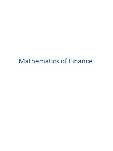 Image result for Finance Math Formulas