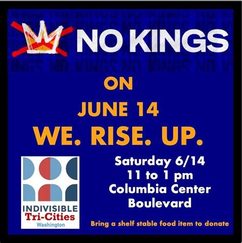 No Kings Day, Columbia Center, Kennewick, 14 June 2025 | AllEvents