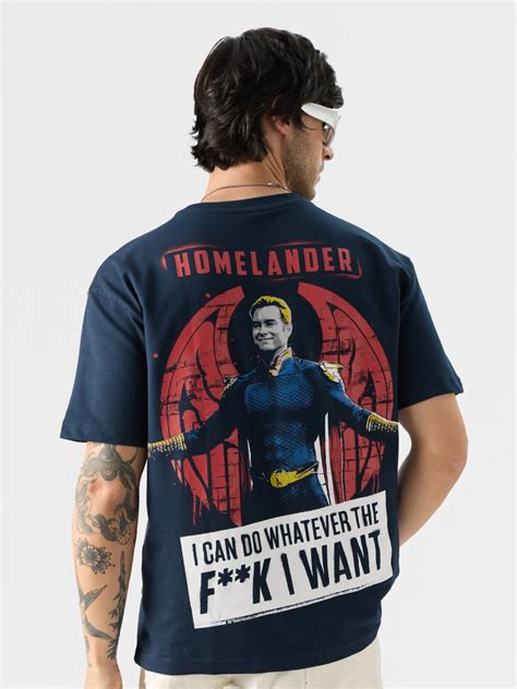 Buy The Souled Store Official The Boys- The Real Hero Men Oversized T ...