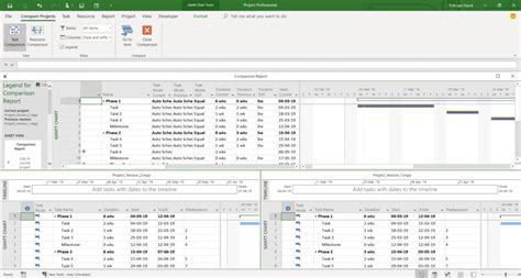 Image result for MS Project Layout Report Tab
