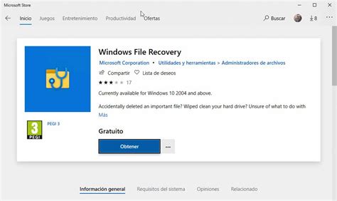Image result for Como Utilizar Windows File Recovery