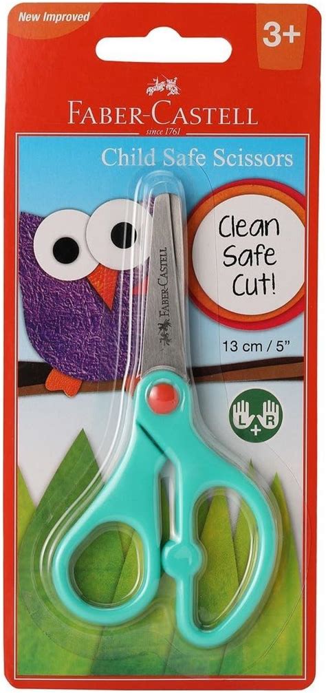 Faber Castell Scissors Child Safe, Set Of 1, Pack Of 12 : Amazon.in ...