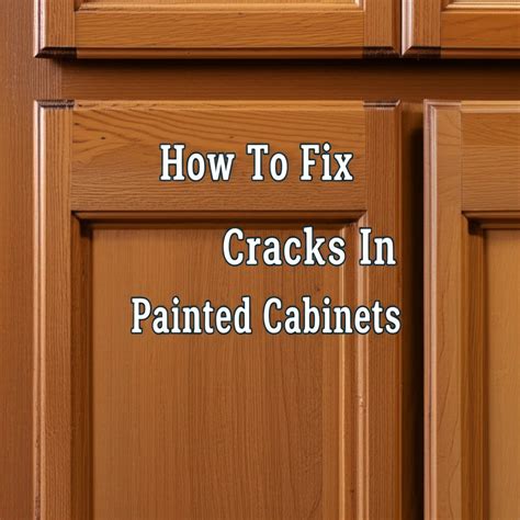 How To Fix Cracks In Painted Cabinets — Home Essentials Guide (HEG)
