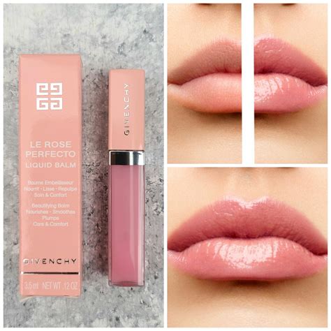 Жидкий бальзам для губ с эффектом увеличения Givenchy Le Rose Perfecto ...
