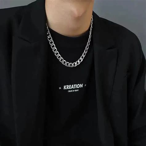 Punk Silver Thick Chain | Salty – Salty Accessories
