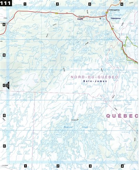Image result for Northern Quebec Map