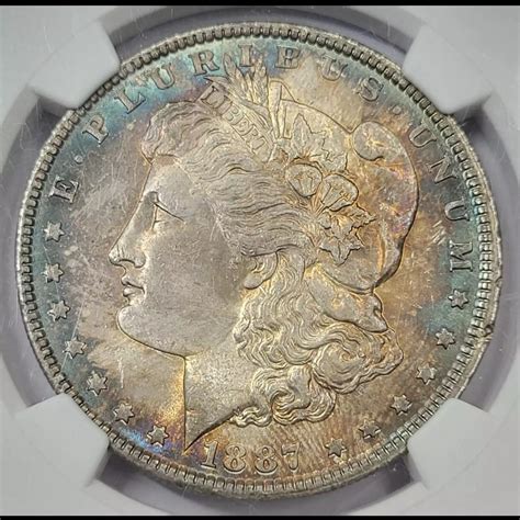 1887 Morgan Silver Dollar NGC MS-63 - Old Pueblo Coin