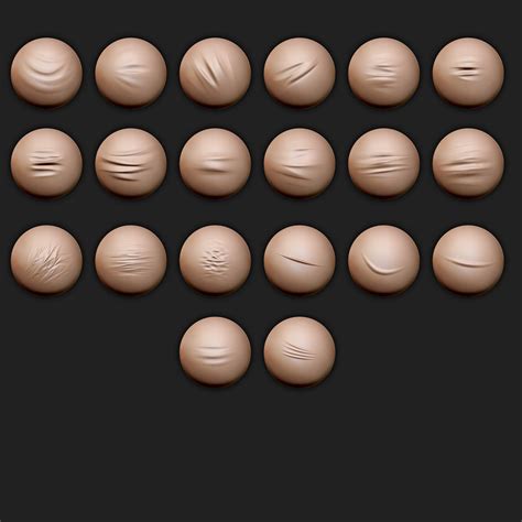 ArtStation - 50 Zbrush Clothing Brushes & Folds + Alphas Vol. 1 | Brushes
