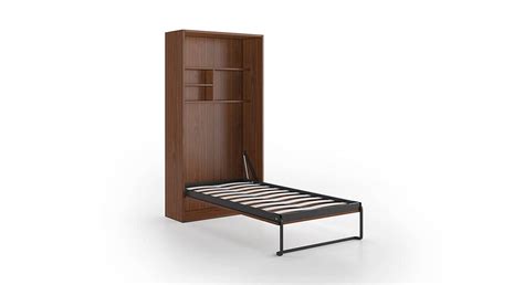 Urban Ladder Lawrence Murphy Single Bed (Finish : Walnut) : Amazon.in ...