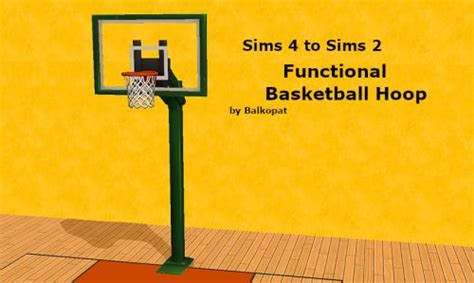 Image result for Functional Basketball Hoop Sims 4