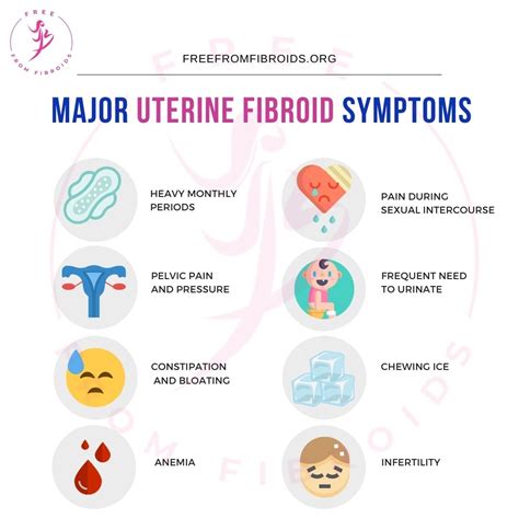 Uterine Fibroid Symptoms List - Free From Fibroids Foundation