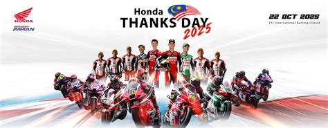 Honda Motorcycle Malaysia Hosts Inaugural “Honda THANKS DAY” to Celebrate Fans, Riders, and ...