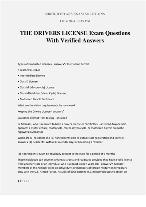Image result for Driver License Test Questions