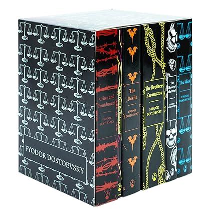 Buy Complete Collection of Fyodor Dostoevsky 6 Books Set(Crime and ...