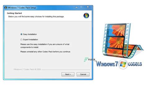 Image result for Windows 7 Codec