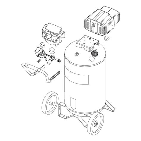Craftsman 33 Gallon Air Compressor Parts Diagram Guide