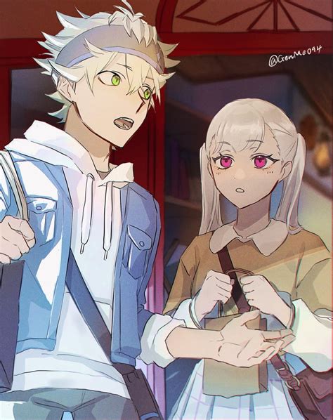 noelle silva and asta (black clover) drawn by gen_me | Danbooru