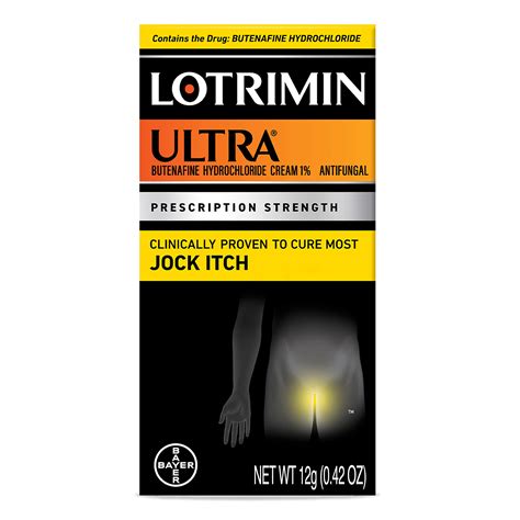 Buy Lotrimin Ultra Antifungal Jock Itch Cream - Powerful Butenafine ...